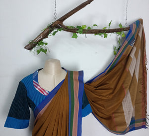 Ilkal saree blouse combo - Umbara designs