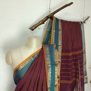 Umbara designs saree blouse combo