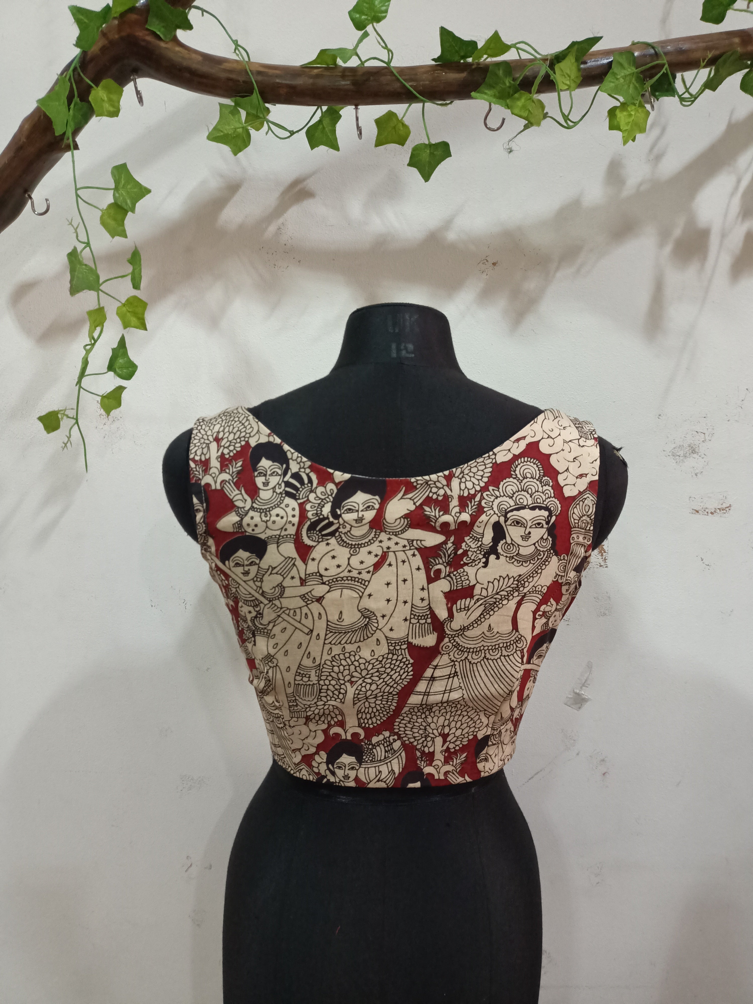 Ajanta Blouse - 2 sleeveless blouse design