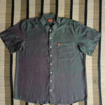 Men's shirts Indian ethnic - "PINE GREEN"