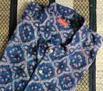 Men's shirts Indian ethnic - "PRUSSIAN BLUE"