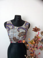 Malaysian print blouse- 7