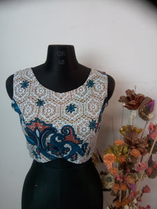 Malaysian print blouse- 24
