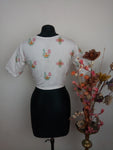 Kasuti blouse - back designs