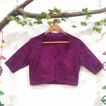 Batik blouse - Magenta