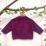 Magenta Purple Batik Blouse