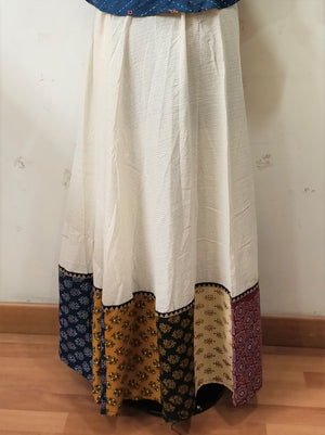 Ajrakh Peplum Skirt Set - 2